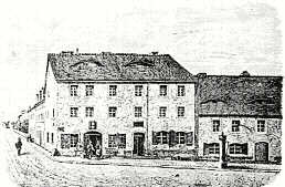 The house in Meissen where Hahnemann was born